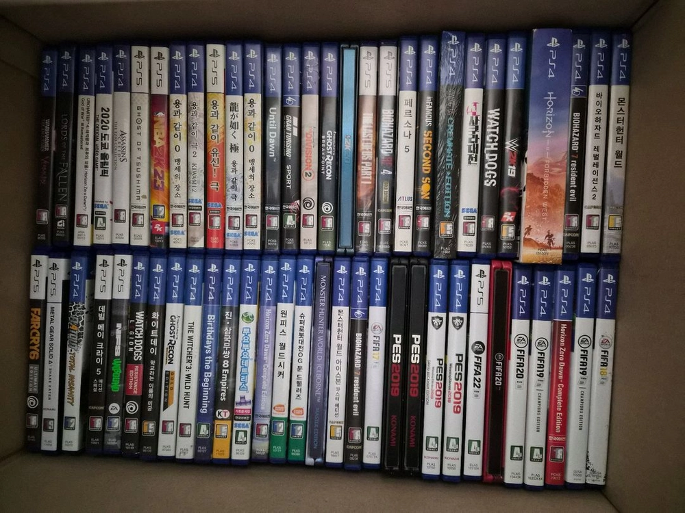 ps4 ps5 타이틀판매 이미지