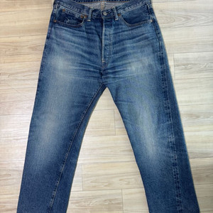 웨어하우스1101 2ND HAND USED WASH INDIGO 이미지