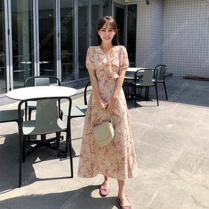 임블리 프릴 플라워 롱 원피스 :) 이미지