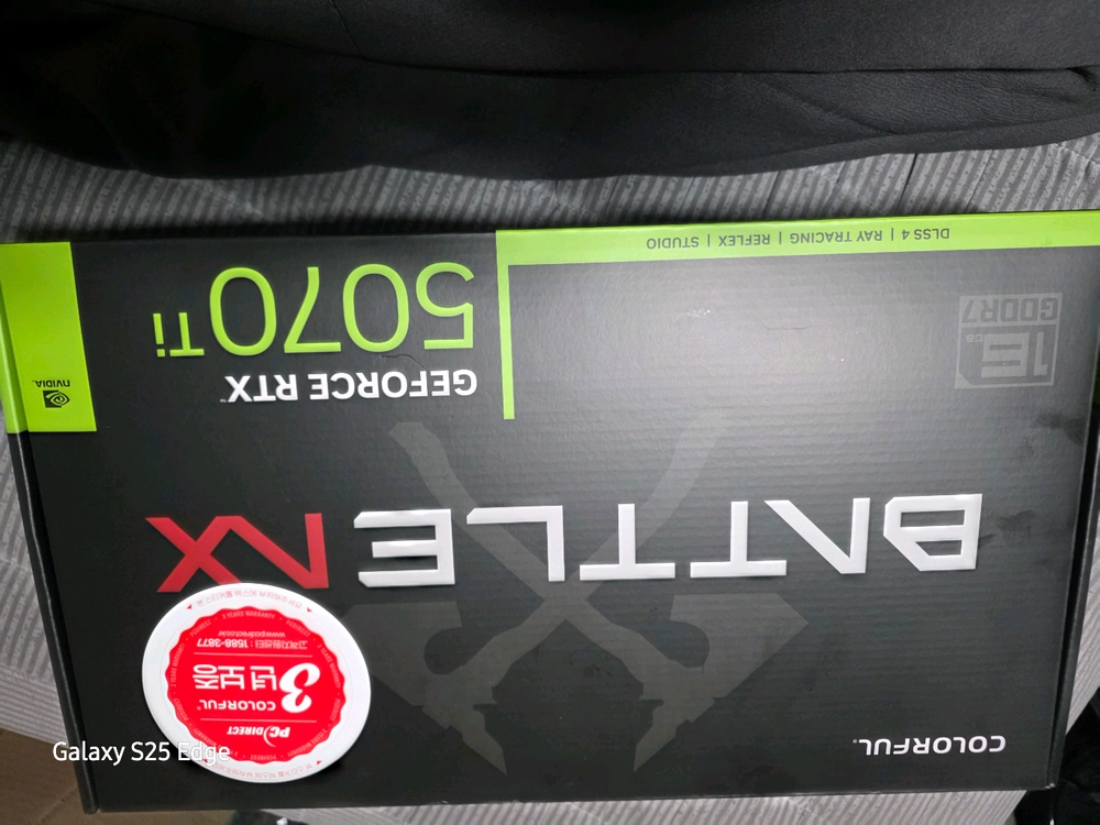 COLORFUL 지포스 RTX 5070 Ti 토마호크 EX D7 16GB 중고 - 안심되는 중고거래