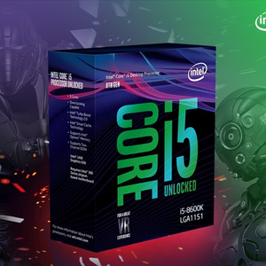 인텔 코어 i5 8600K CPU 커피레이크 정품 이미지