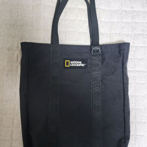 내셔널지오그래픽 블랙 토트백 36x40cm 이미지