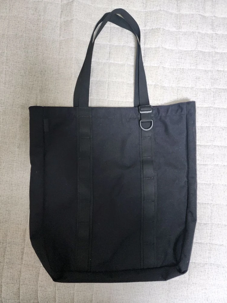 내셔널지오그래픽 블랙 토트백 36x40cm 이미지