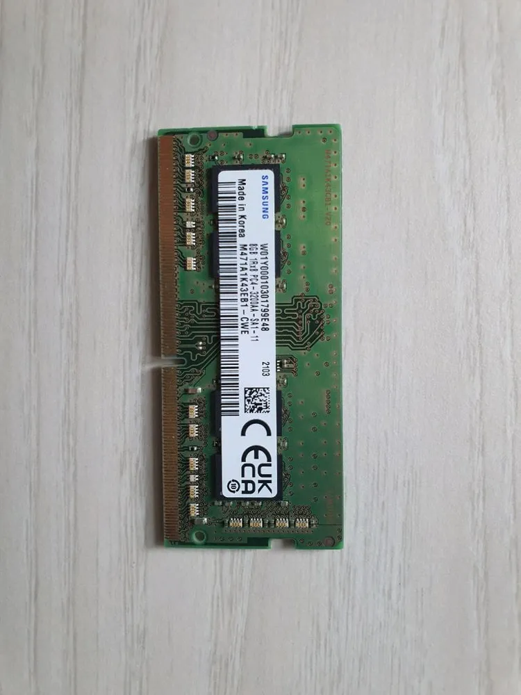 삼성 ddr4 8gb pc4 3200 노트북 램 메모리 8g 이미지