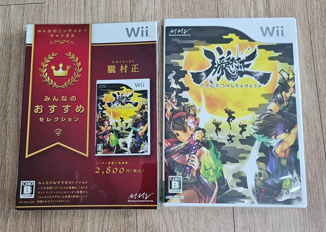 닌텐도 WII 오보로 무라마사 일본판 이미지