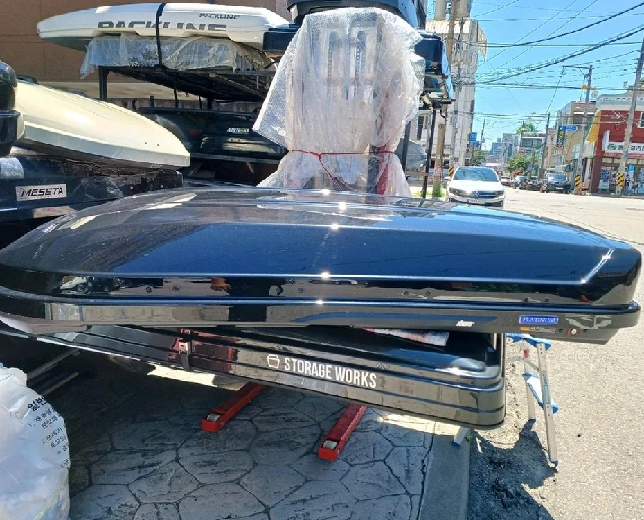 올뉴쏘렌토 코토일체형루프박스 시즌2 플래티늄 파썬용 장착 이미지