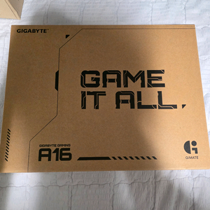 기가바이트 게이밍 노트북 A16 i7 RTX 5070 ddr5 16gb ssd 1tb 이미지