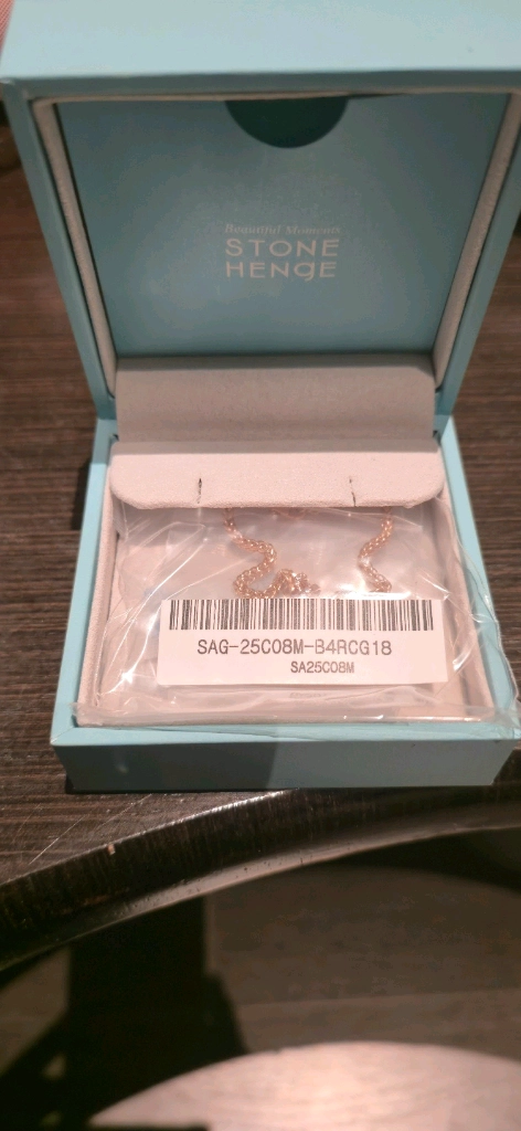 스톤헨지 달빛 14K 로즈골드 팔찌 이미지