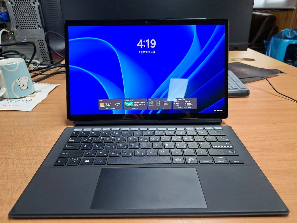 ASUS 비보북 13 Slate OLED (T3300KA) 슬레이트 풀세트 (윈도우11 정품포함) - 안심되는 중고거래