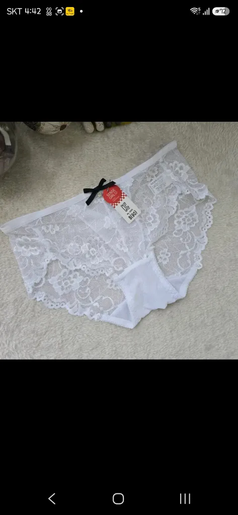 레이스팬티 S(90) 10종 세트 여성팬티 새상품 이미지