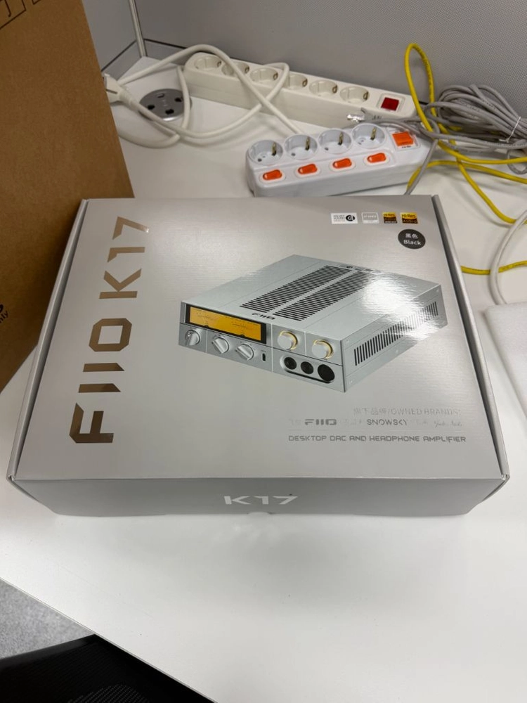 FIIO K17 블랙 데스크탑 DAC 헤드폰 앰프 이미지