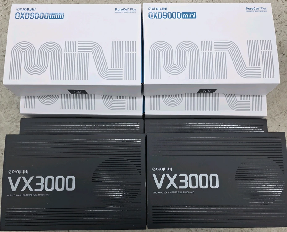 (16만,무료설치권,정품 GPS안테나 포함)아이나비 QXD9900미니,QXD9000미니,VX3000 QHD 블랙박스 이미지
