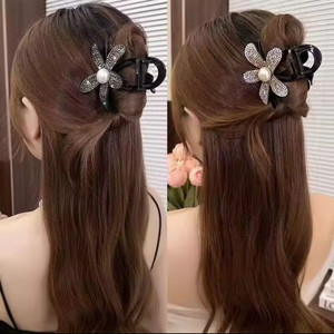 펄 장식 클립 헤어핀 셋트 이미지