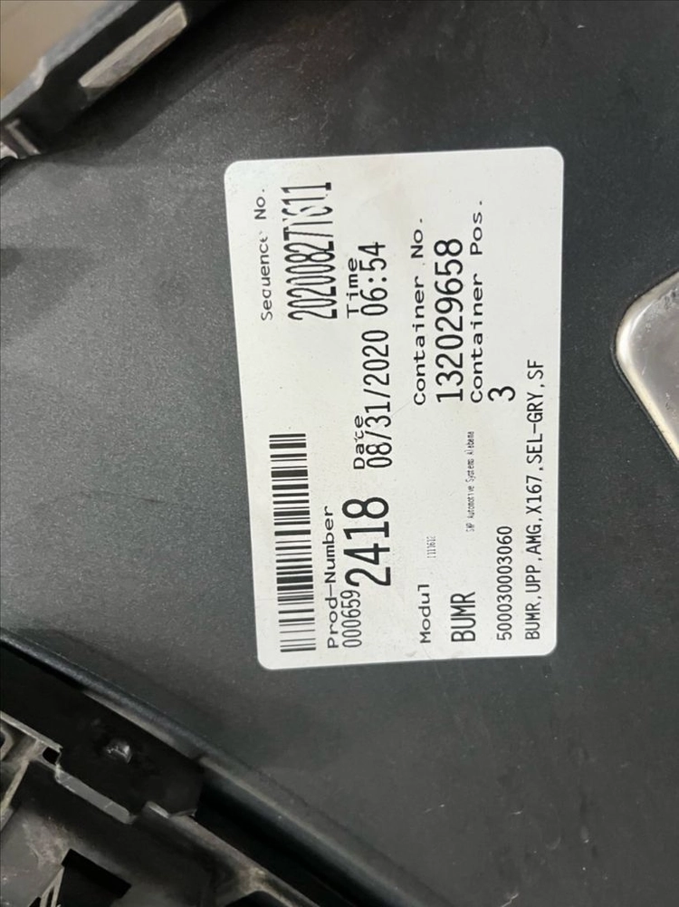 벤츠 GLS580 20년식 앞범퍼 뒤범퍼 세트 이미지