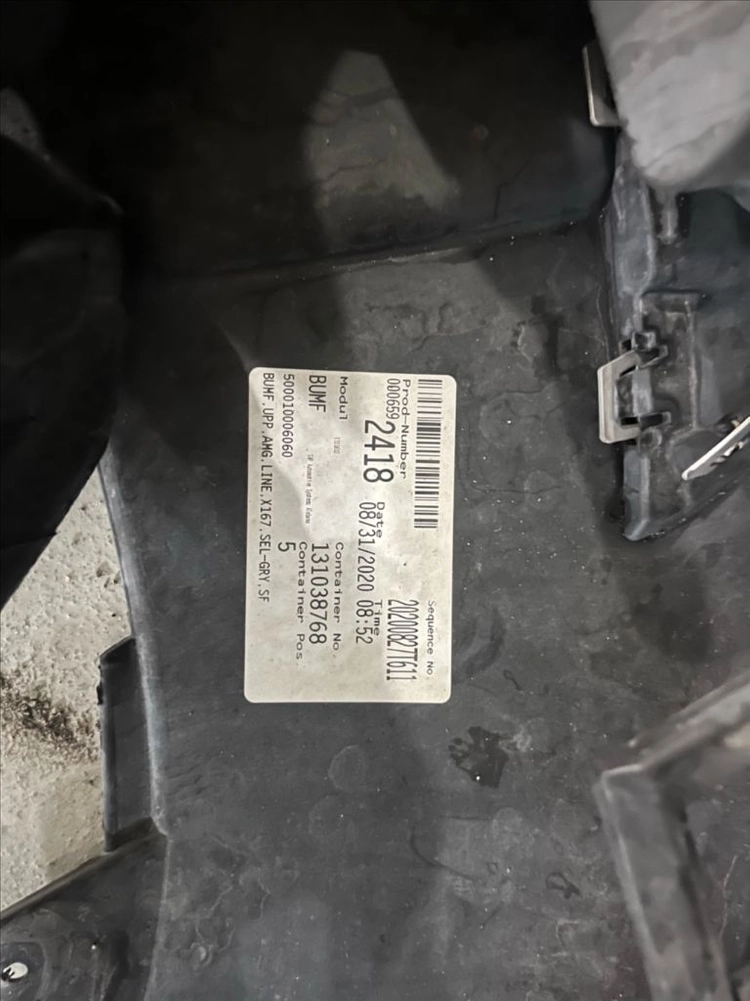 벤츠 GLS580 20년식 앞범퍼 뒤범퍼 세트 이미지