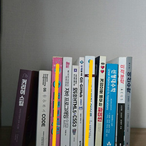 파이썬 자바프로그래밍 컴퓨터책 대학수학 이산수학 미적분학 선형대수학 이미지