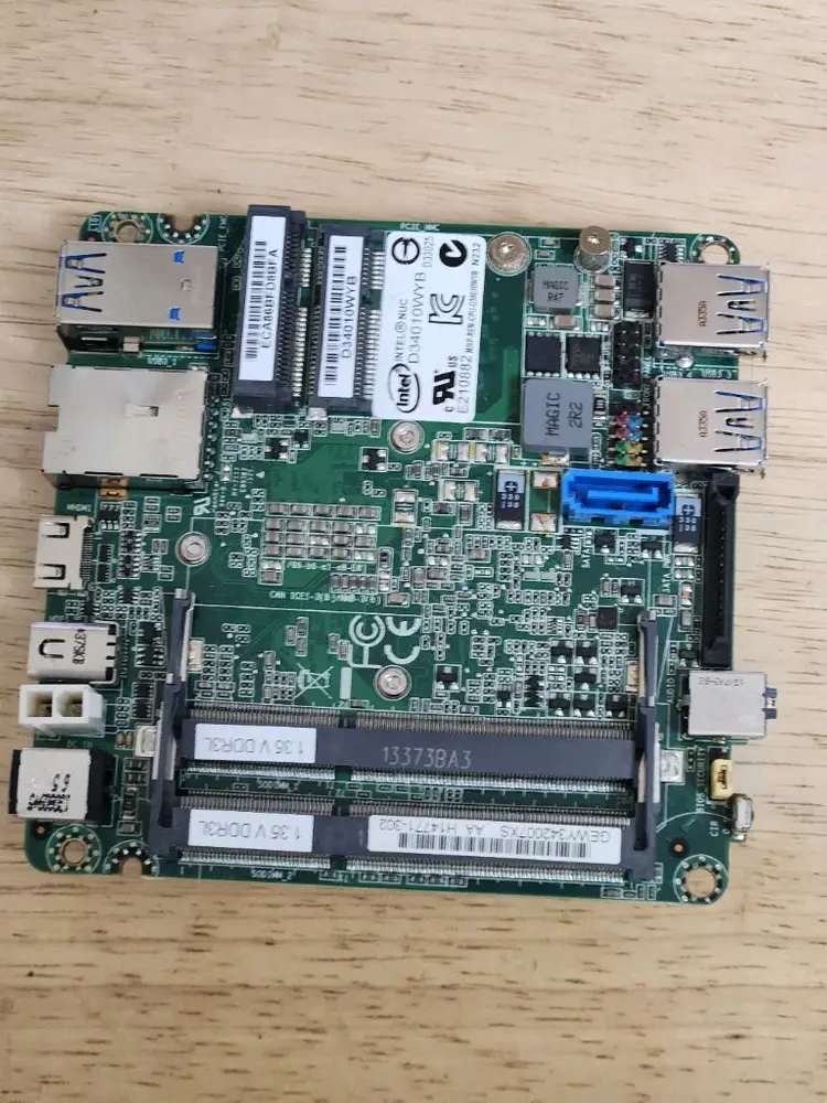 인텔 누크 NUC 미니pc 메인보드 i3 4010u cpu 내장 D34010WYB - 안심되는 중고거래