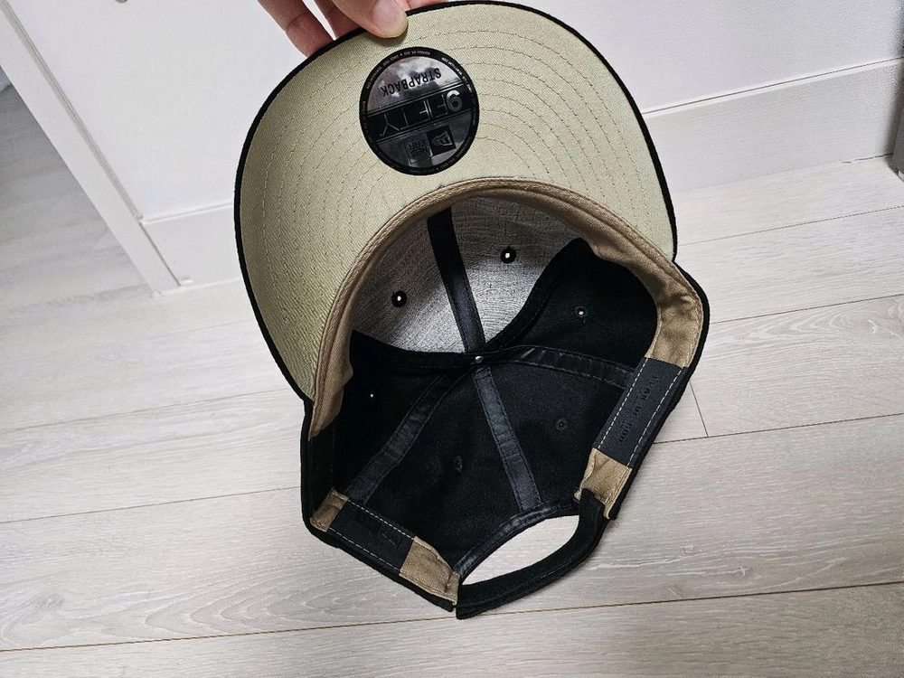 피어오브갓 뉴에라 G 로고 캡 블랙 이미지