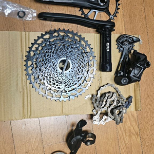 MTB SX 12단 변속 그룹셋 신품 이미지