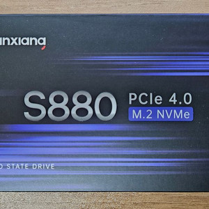 Fanxiang S880 PCIe 4.0 M.2 NVMe SSD 4TB 이미지
