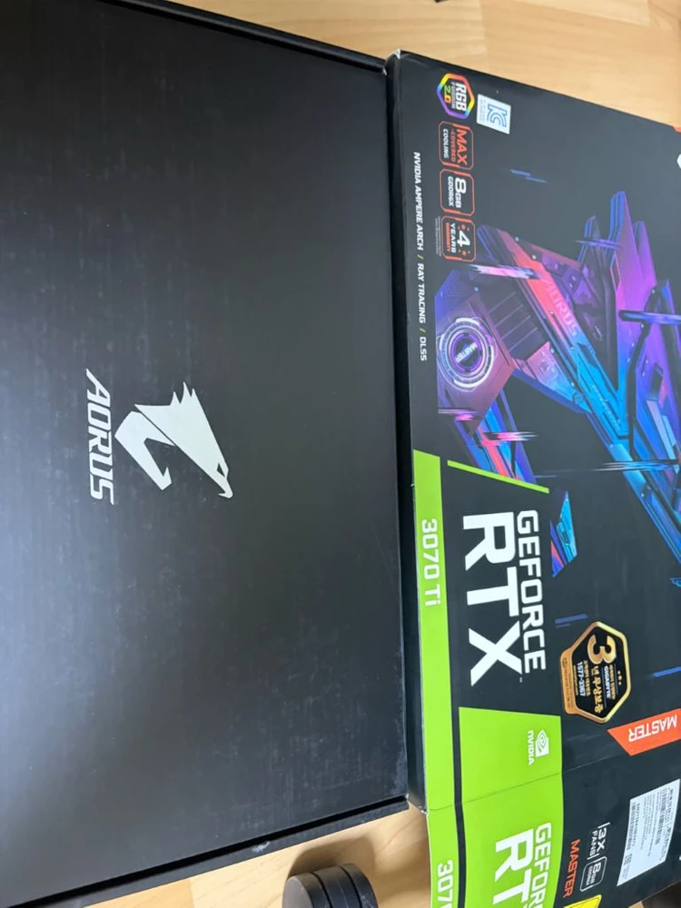 RTX 3070 Ti 어로스 마스터 이미지