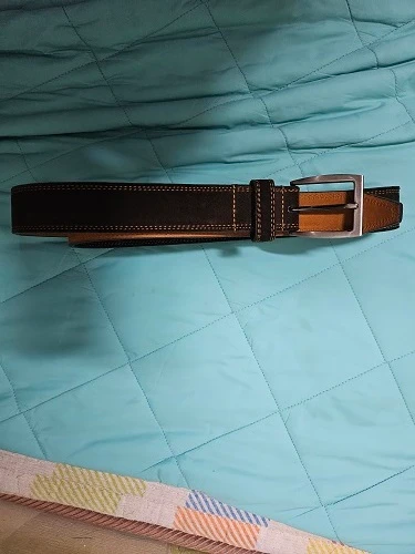 REMO TULLIANI PLAIN 남성 가죽 벨트 이미지