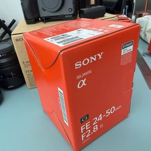 소니 FE 24-50mm F2.8 G 렌즈 단품 판매 이미지