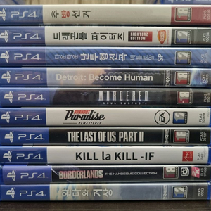 미갸봉 새제품 Ps4 추방선거 드래곤볼 난투행진곡 디트로이트 머더드 라스트오브어스2 킬라킬 보더랜드 완다와거상 이미지