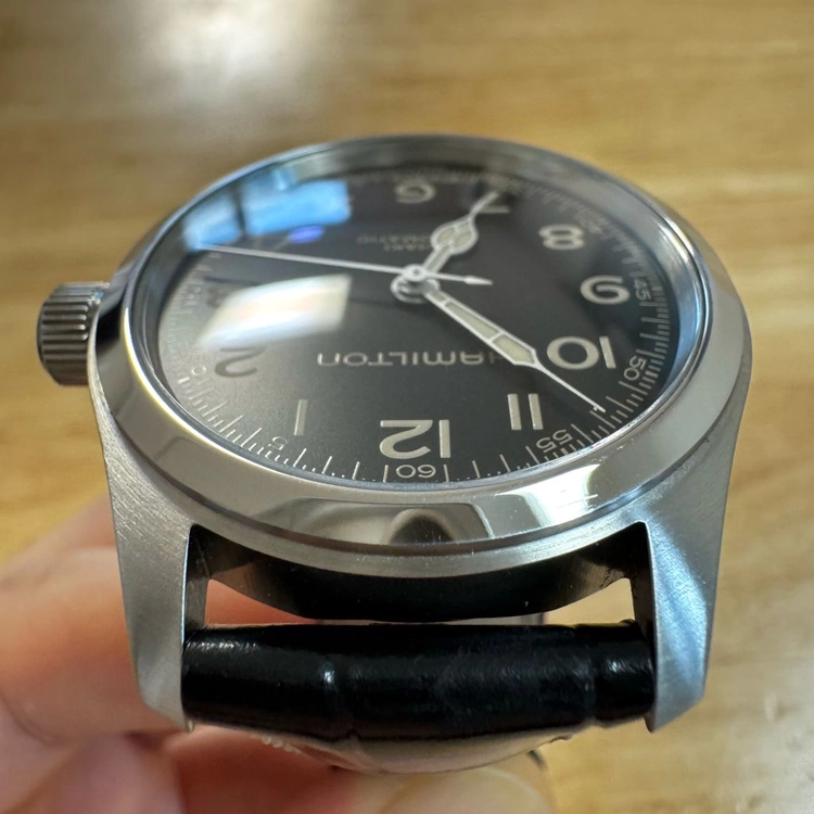 해밀턴 [카키필드 머피] 38mm 오토매틱 드레스워치 필드워치 (S급) 이미지