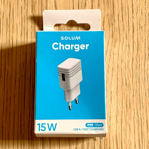 [미개봉] 솔루엠 USB 고속 충전기 어댑터 (15W) 이미지