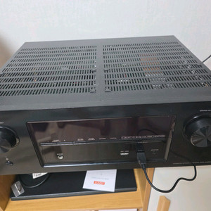 데논 AVR-X3000 앰프와 블루투스 리시버 이미지