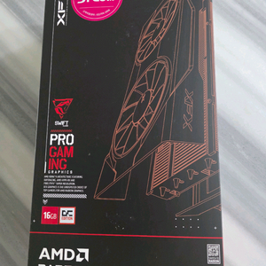 XFX 라데온 RX 9600 XT SWIFT DUAL OC D6 16GB 국내 정품 미개봉 새제품 팝니다. 이미지