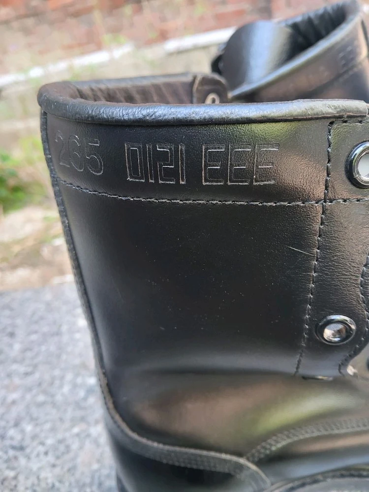 구형 봉합식전투화 신품265EEE 이미지