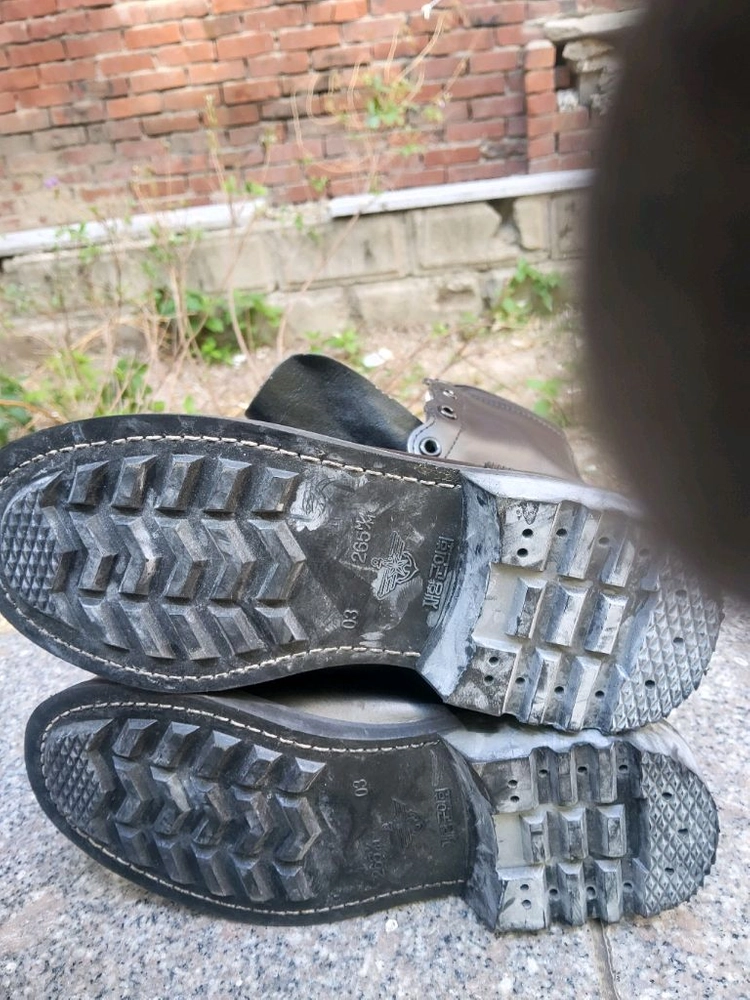 구형 봉합식전투화 신품265EEE 이미지