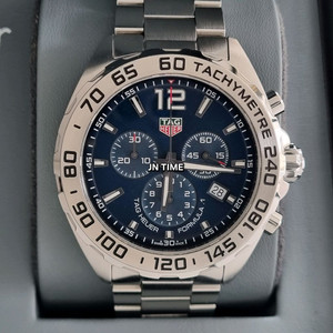 태그호이어 포뮬러1 크로노 쿼츠 청판 43mm CAZ101K(2021.04) 이미지