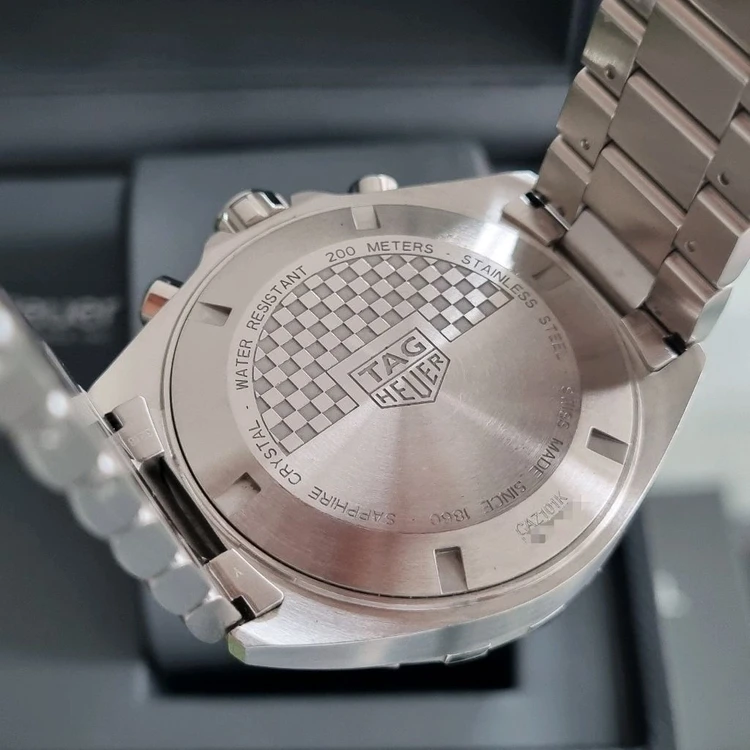 태그호이어 포뮬러1 크로노 쿼츠 청판 43mm CAZ101K(2021.04) 이미지