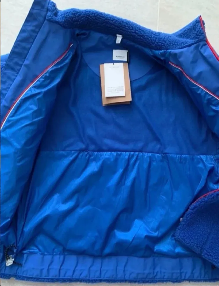 [새상품] 정품 버버리 키즈 Caleb Padded Fleece 양털 자켓, 14Y(성인가능) 이미지