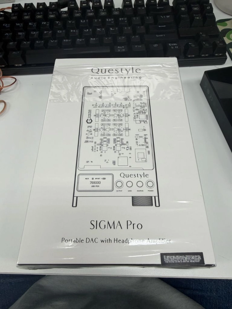 Questyle SIGMA Pro DAC 헤드폰 앰프 블랙 이미지