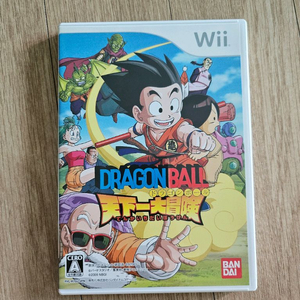 닌텐도 wii 드래곤볼 천하일대모험 일본판 이미지