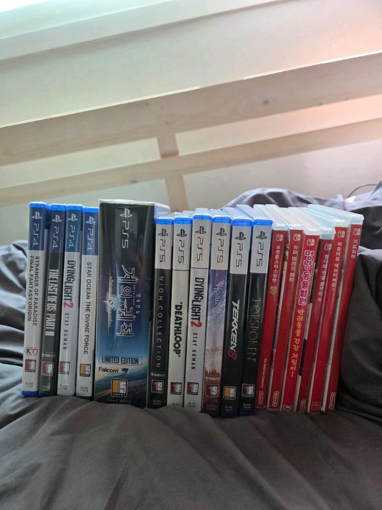 PS4 PS5 닌텐도 스위치 타이틀 팝니다. - 안심되는 중고거래