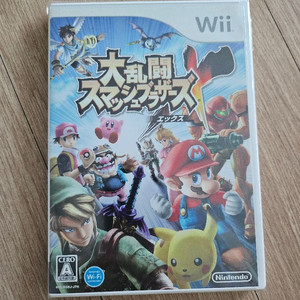 닌텐도 wii 대난투 스매시브라더스 x 일본판 이미지