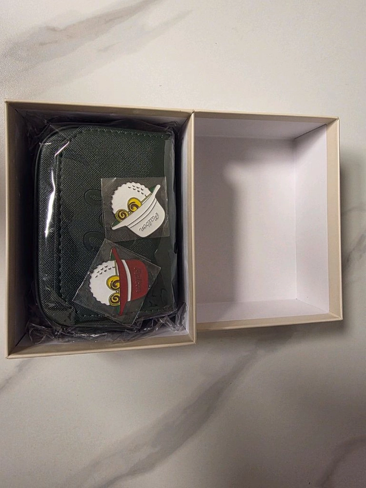 말본 거리측정기 케이스 2종(그린, 블랙) 팝니다 볼마커 2개포함 케이스 있습니다 이미지