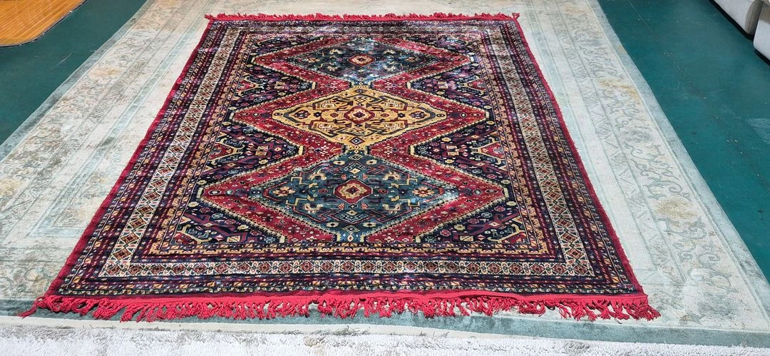 벨기에 VISCOSE(인견) 얇은 카페트 BE758 1550mm/2300mm 이미지