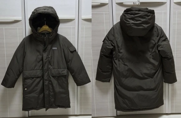 [모자드림]남아 여아 아우터 가디건 누빔점퍼 롱패딩 플리스집업 이미지