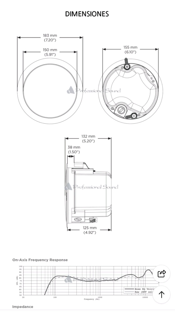 매력적인 보스 FreeSpace DS 40F 천장 스피커 팝니다 이미지