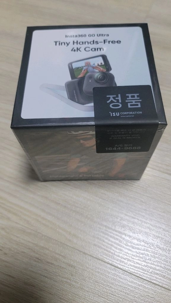 미개봉)새제품 인스타360 GO ultra 고 울트라 4K 액션캠 이미지