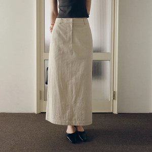 fyeo 포유온 mir line maxi skirt 롱스커트 (xs) 새상품 이미지