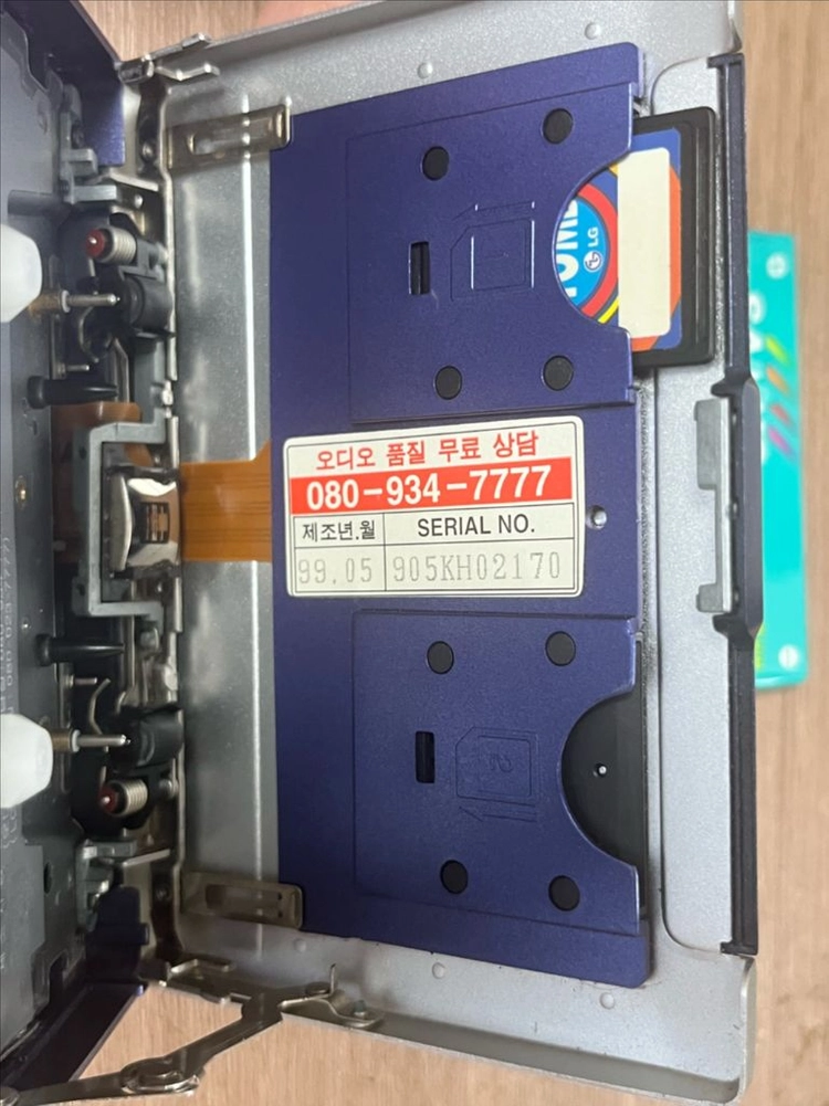 엘지 MP3기능 워크맨 카세트 FD770 LG fd770 이미지