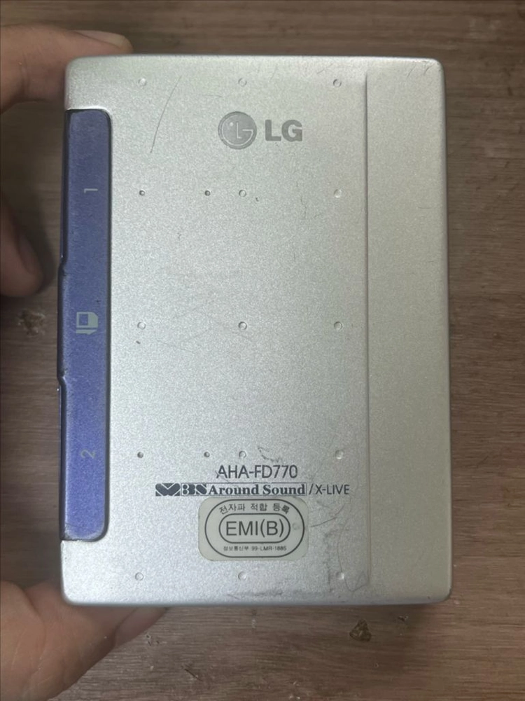 엘지 MP3기능 워크맨 카세트 FD770 LG fd770 이미지