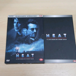 DVD 특별판 2디스크 범죄 스릴러 명작 알 파치노 로버트 드니로 발 킬머 주연 히트 HEAT 이미지
